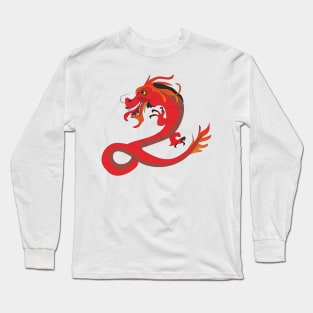 Red Dragon Long Sleeve T-Shirt